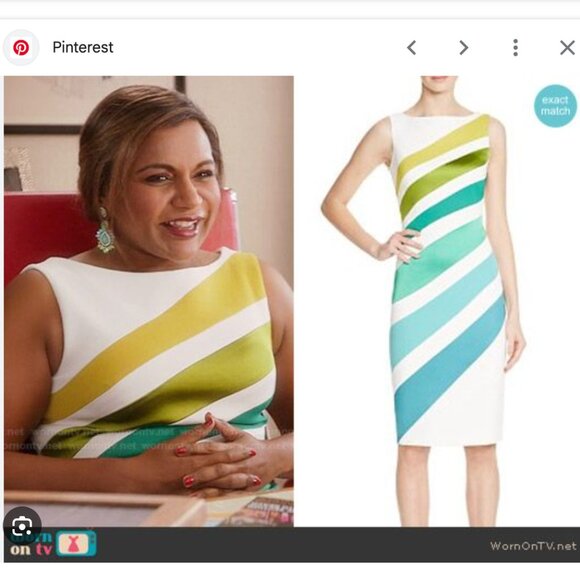 KAREN MILLEN Ombré Striped Dress - 100% Exclusive To Bloomingdales - Picture 4 of 17